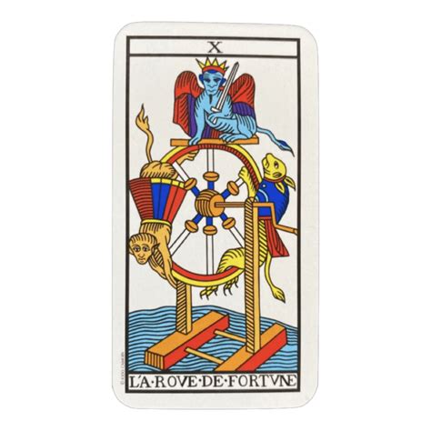 rueda de la fortuna tarot marsella|La Rueda de la Fortuna en el Tarot, Significado y sus。